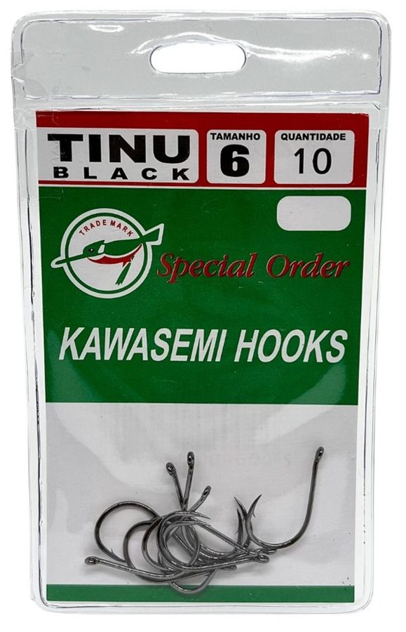 Anzol Tinu Black Nº6 C/Farpa - foto 1