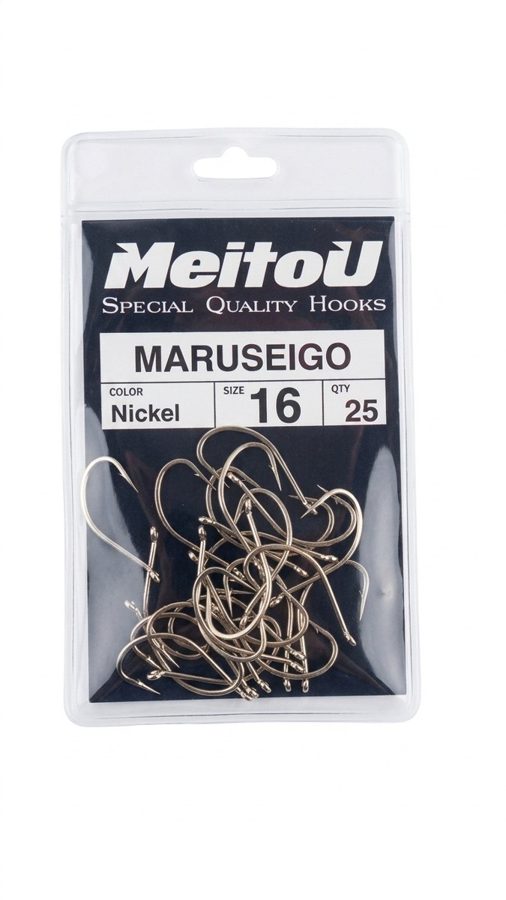 Anzol Maruseigo Meitou Nº16 Nickel C/Farpa