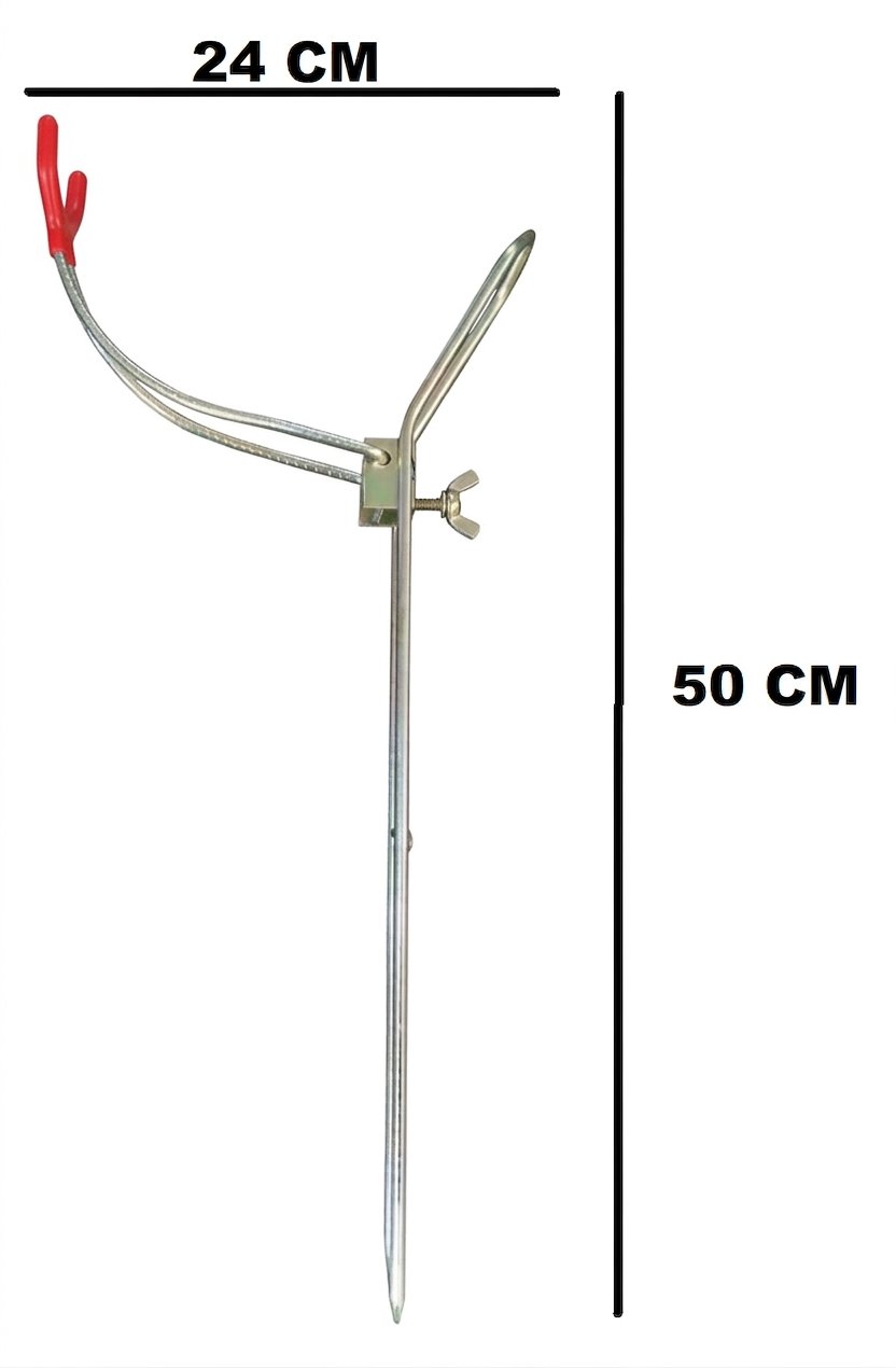 Suporte Fixo G P/1 Vara Vermelho - foto 2