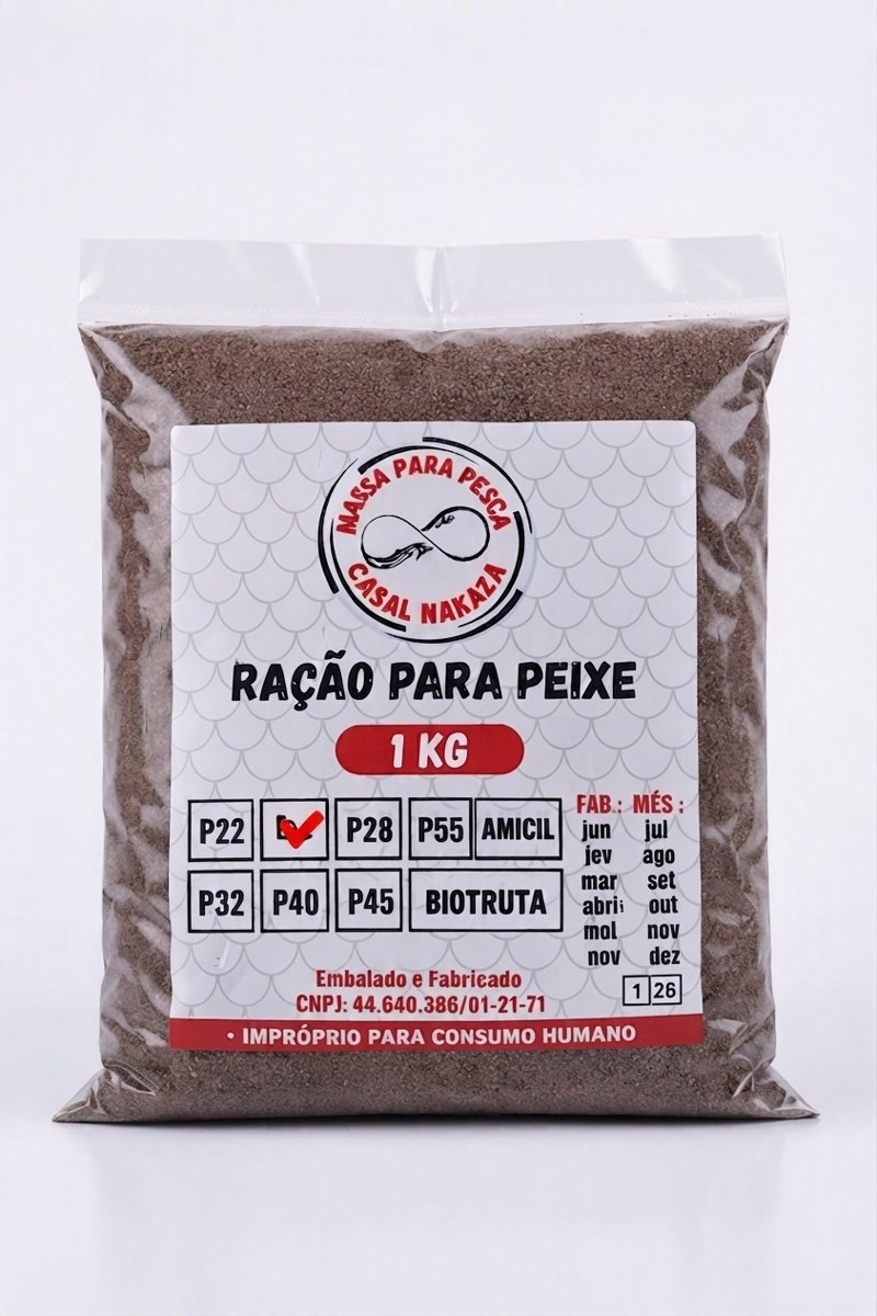 Ração para Peixe P24 1KG