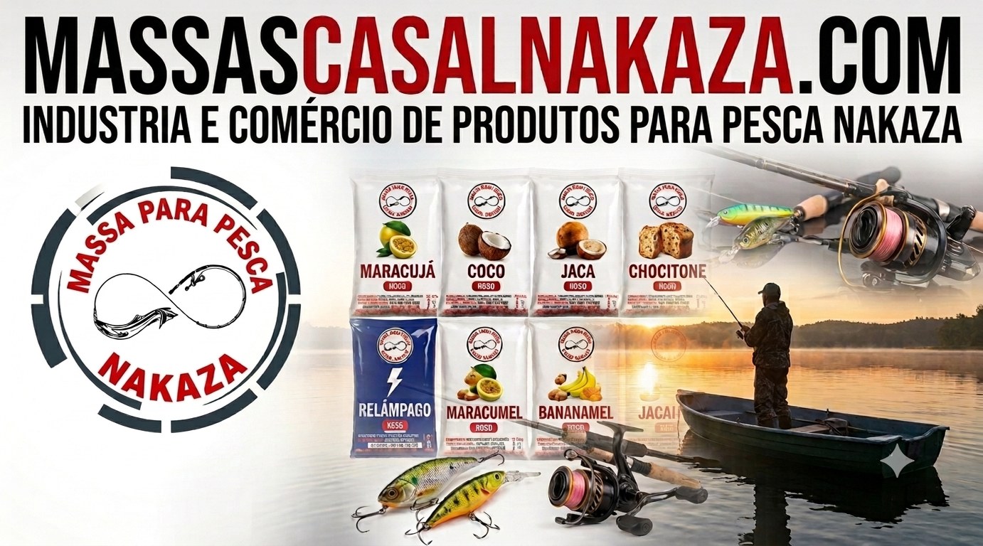 Massas Casal Nakaza — Indústria e Comércio de produtos para pesca