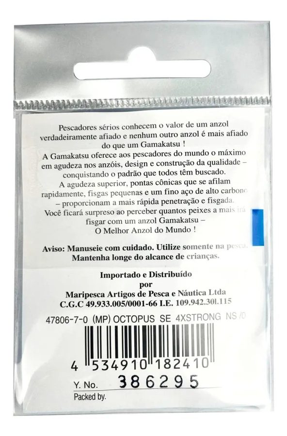 Anzol Gamakatsu Nº7 C/Farpa - foto 3
