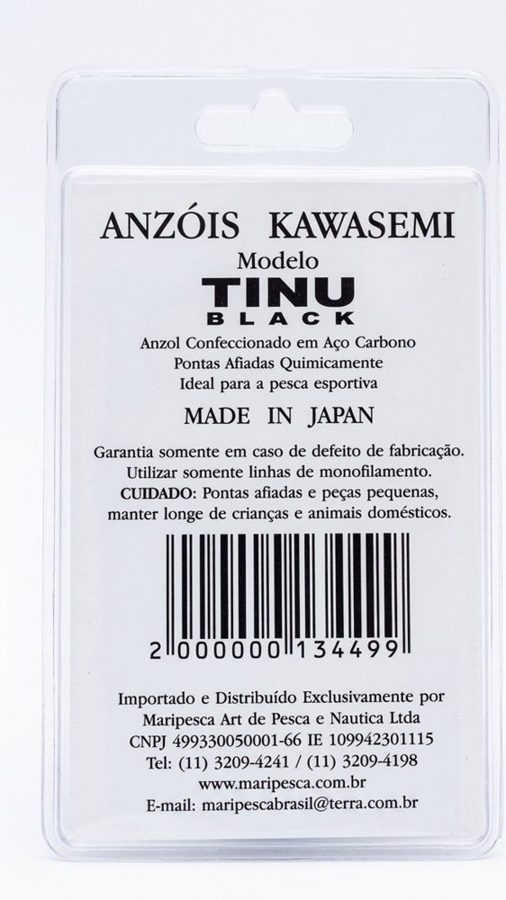 Anzol Tinu Black Nº3 C/Farpa - foto 3