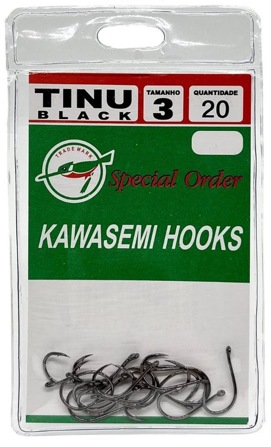 Anzol Tinu Black Nº3 C/Farpa - foto 1