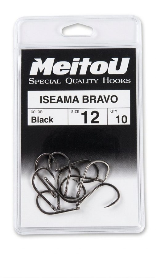 Anzol Iseama Meitou Nº12 Black C/Farpa