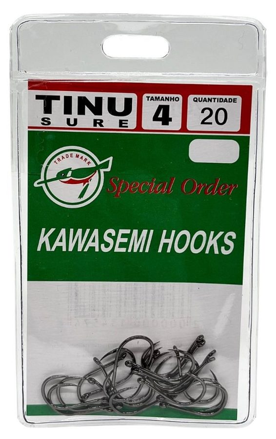 Anzol Tinu Sure Nº4 S/Farpa - foto 1